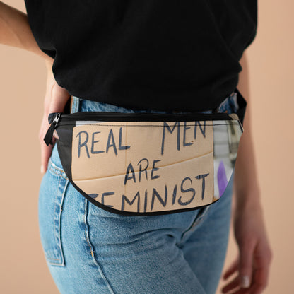 Real Men are Feminist Fanny Pack - Eccentricity Emporium LLC