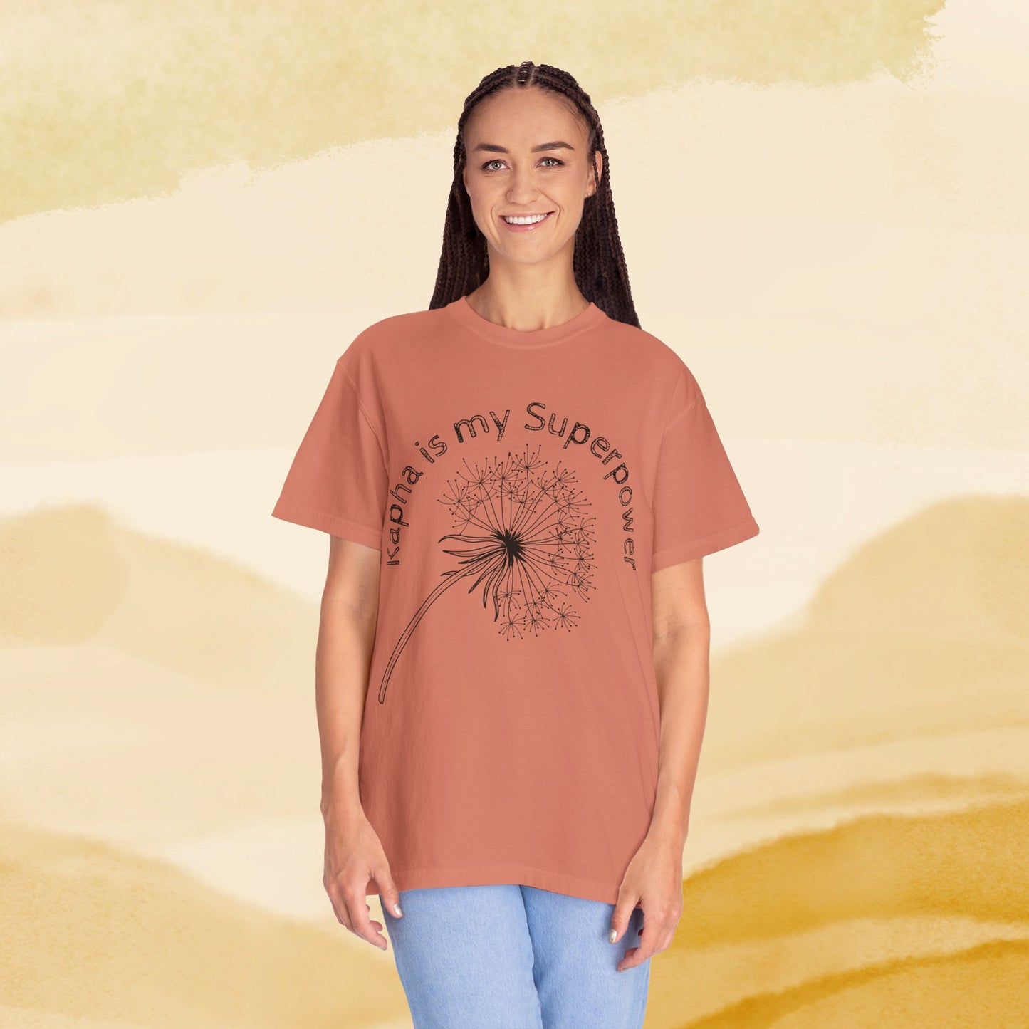 Kapha Is My Superpower – Grounded Elemental Tee