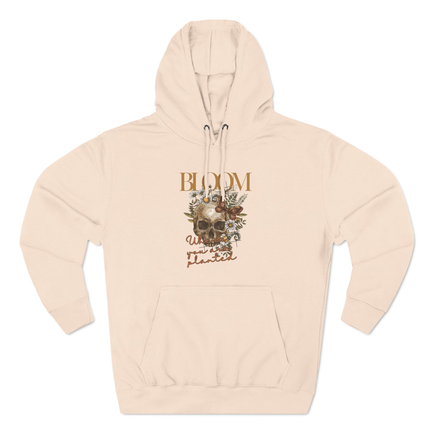 Bloom Three-Panel Fleece Hoodie