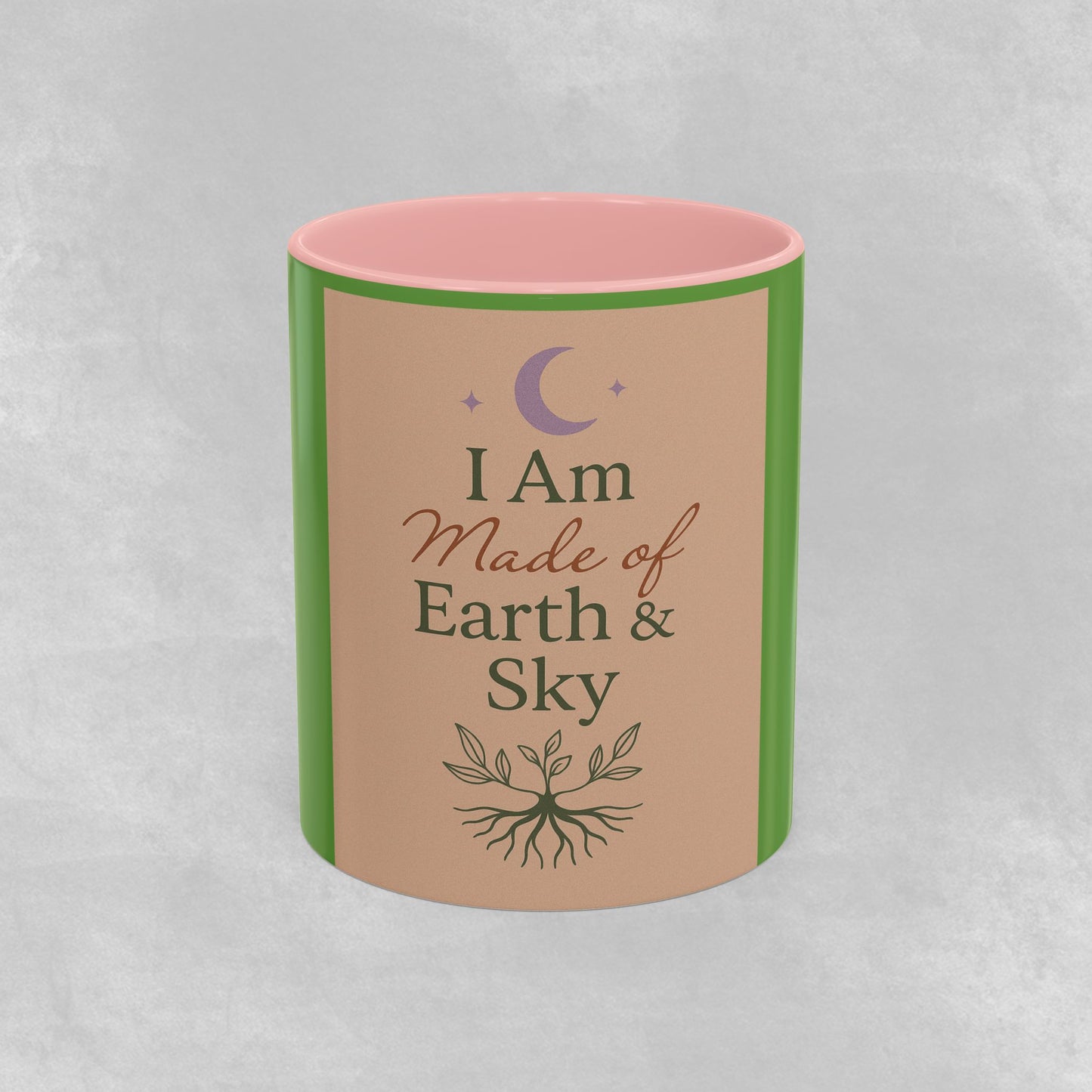 I Am Made of Earth & Sky – Ceramic Ritual Mug