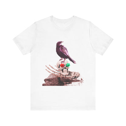 Crow and Skull Short Sleeve T-Shirt