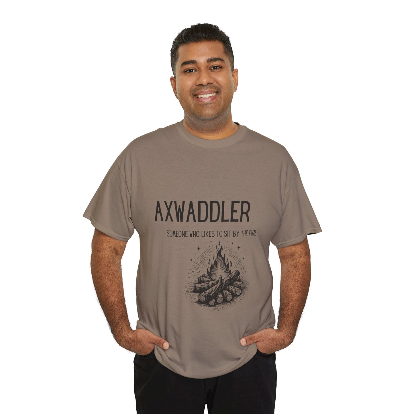 Axwaddler Unisex Heavy Cotton Tee - Odd Words and their Meanings