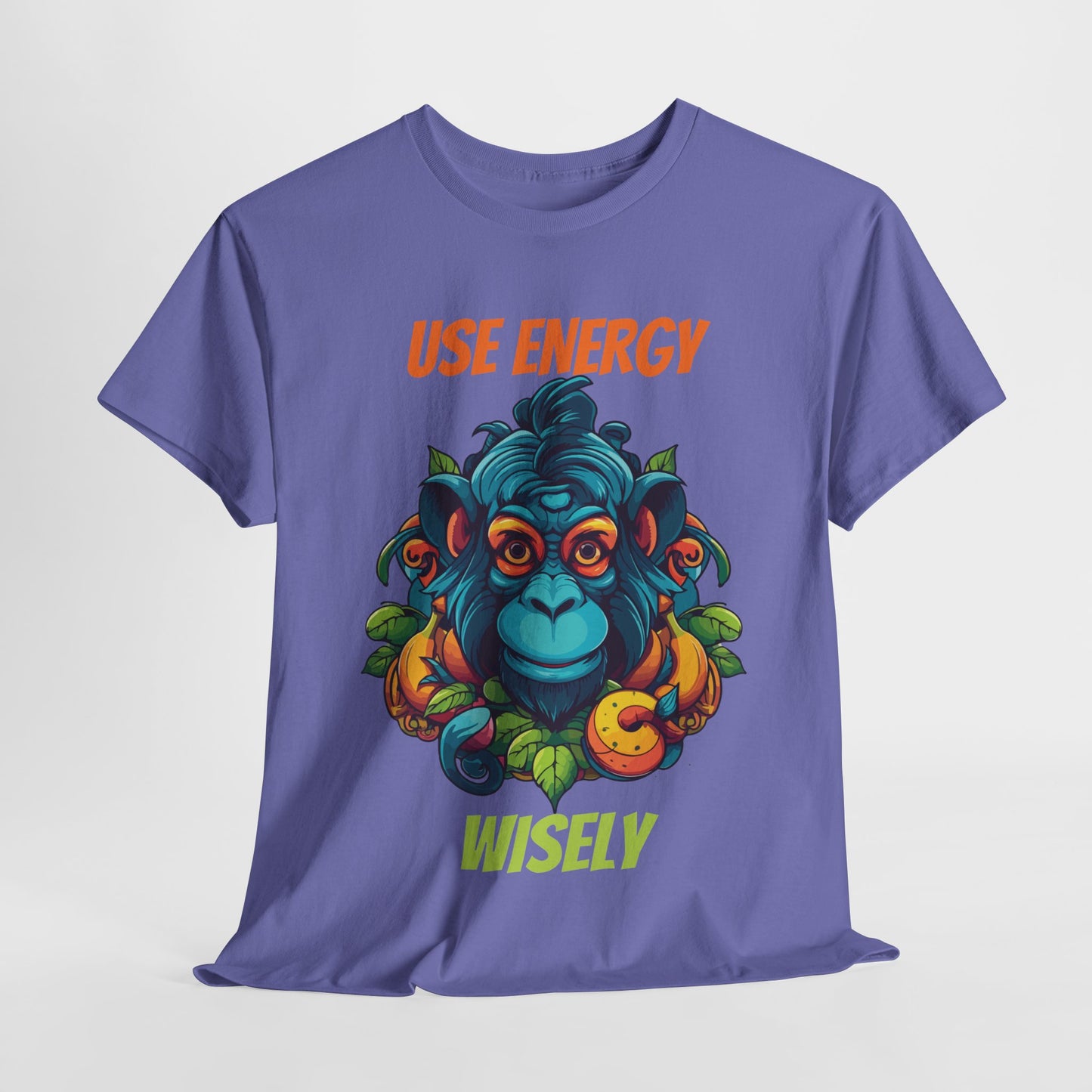 Use Energy Wisely Unisex Heavy Cotton Tee