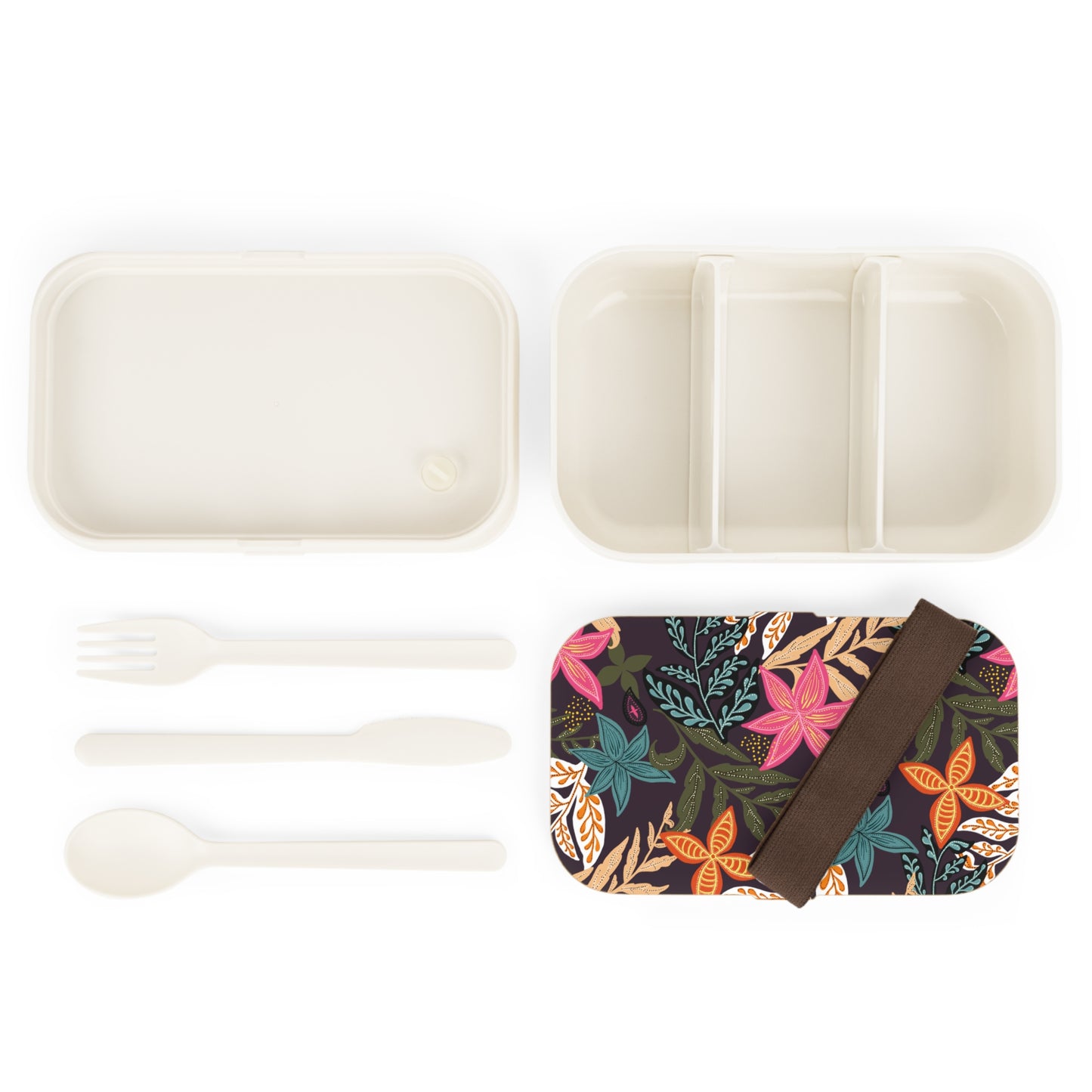 Boho Flowers Bento Lunch Box - Eccentricity Emporium LLC