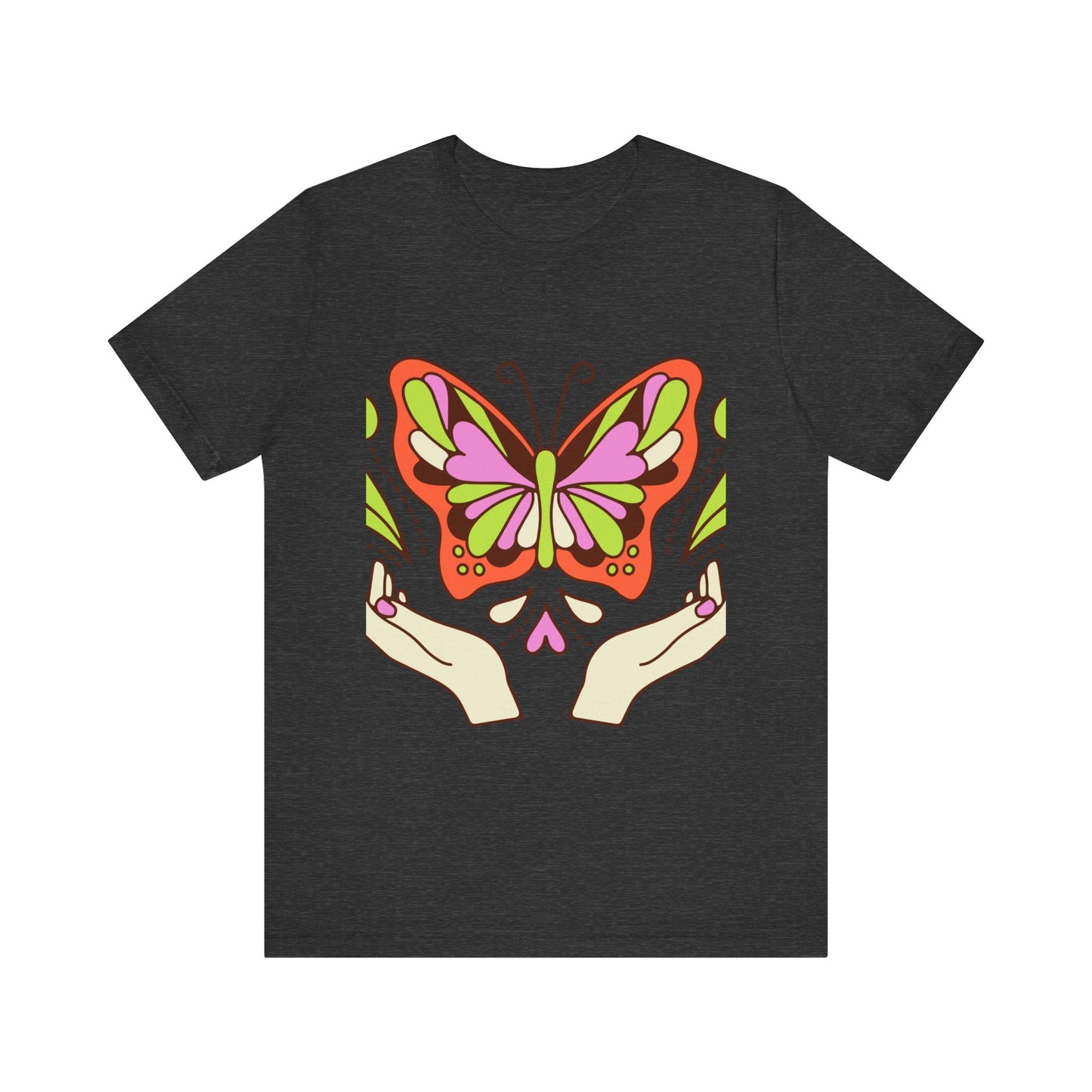 Psychedelic Butterfly Short Sleeve T-Shirt