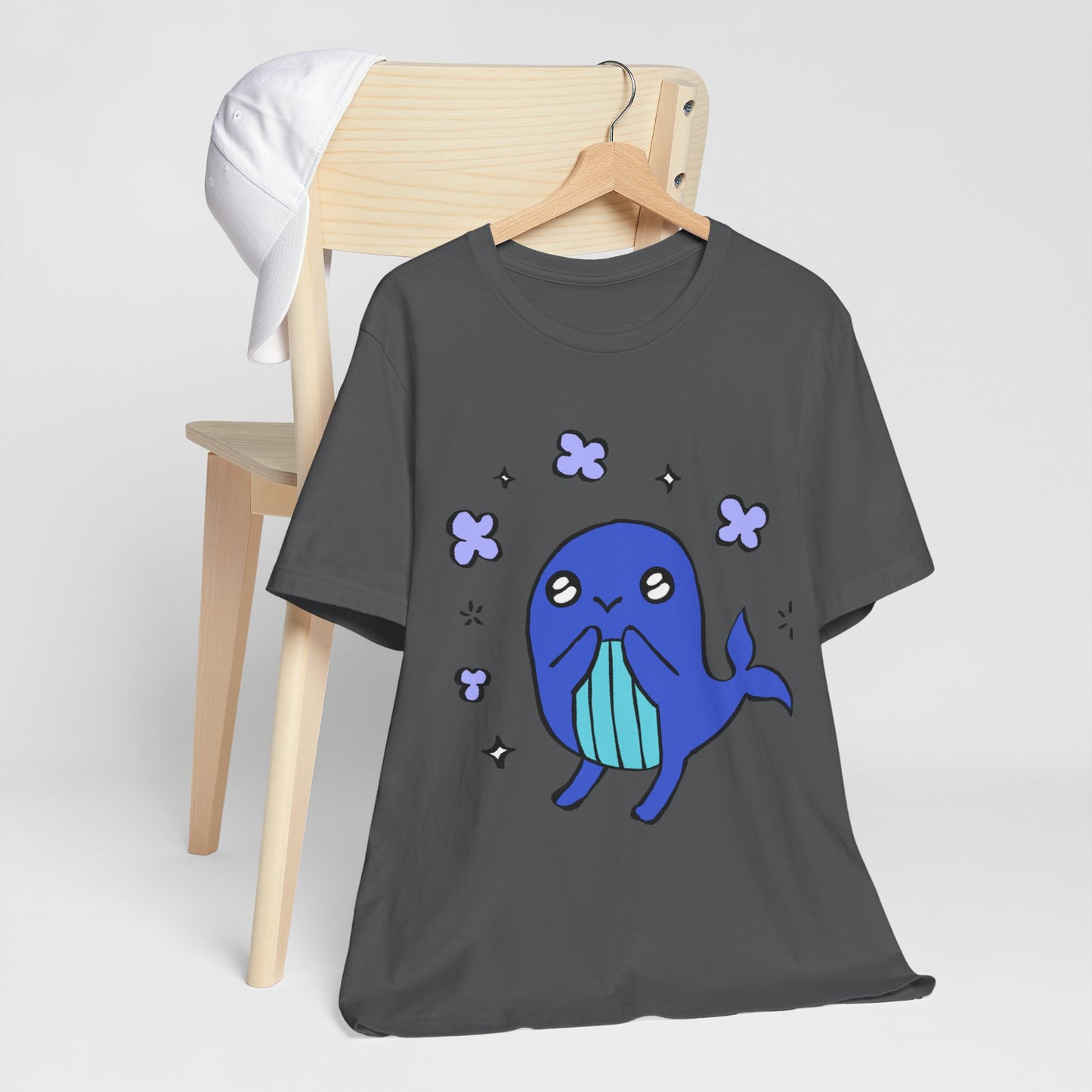 Lovey Dovey Whale Short Sleeve Tee