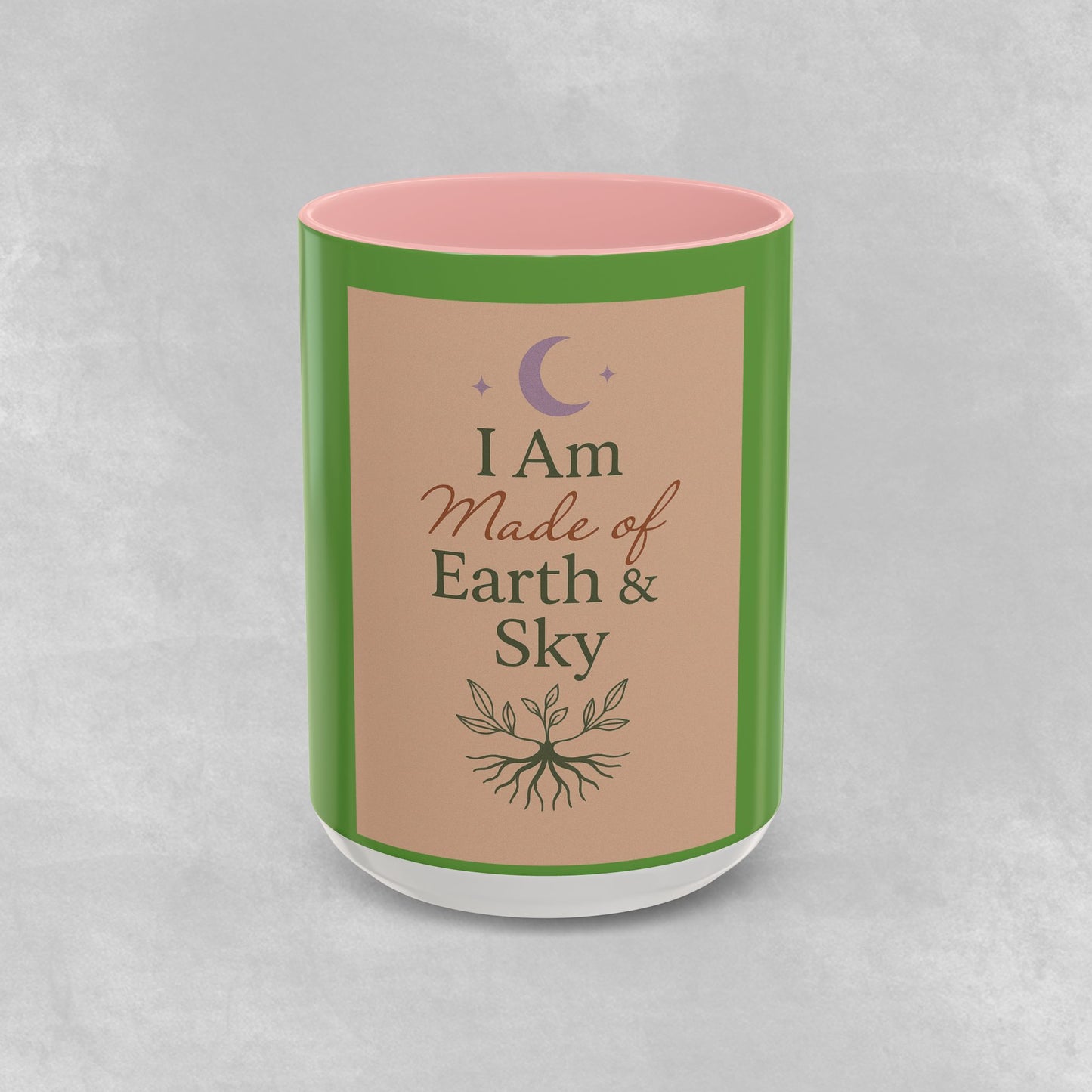 I Am Made of Earth & Sky – Ceramic Ritual Mug