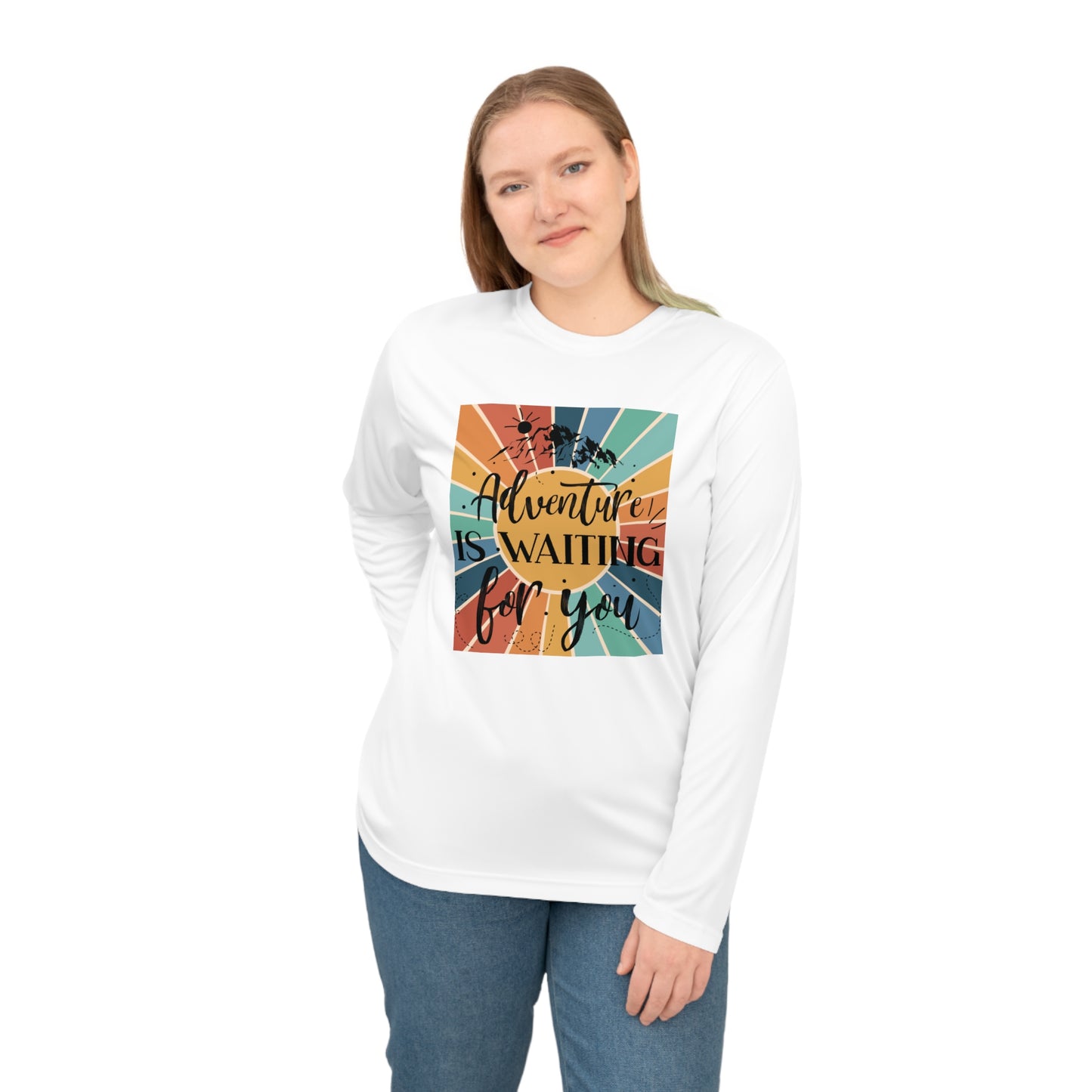 Adventure is Waiting for You – Dri-Fit Long Sleeve Tee