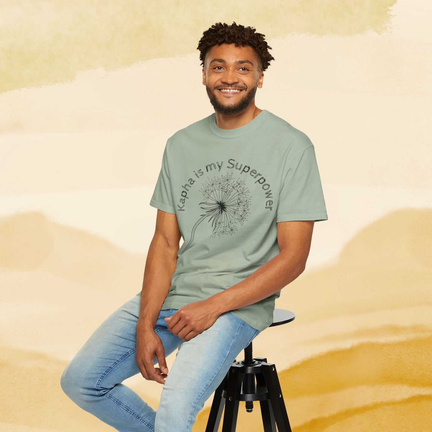 Kapha Is My Superpower – Grounded Elemental Tee