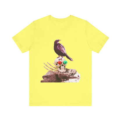 Crow and Skull Short Sleeve T-Shirt