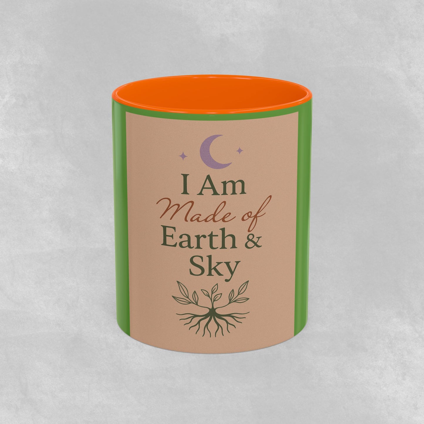I Am Made of Earth & Sky – Ceramic Ritual Mug