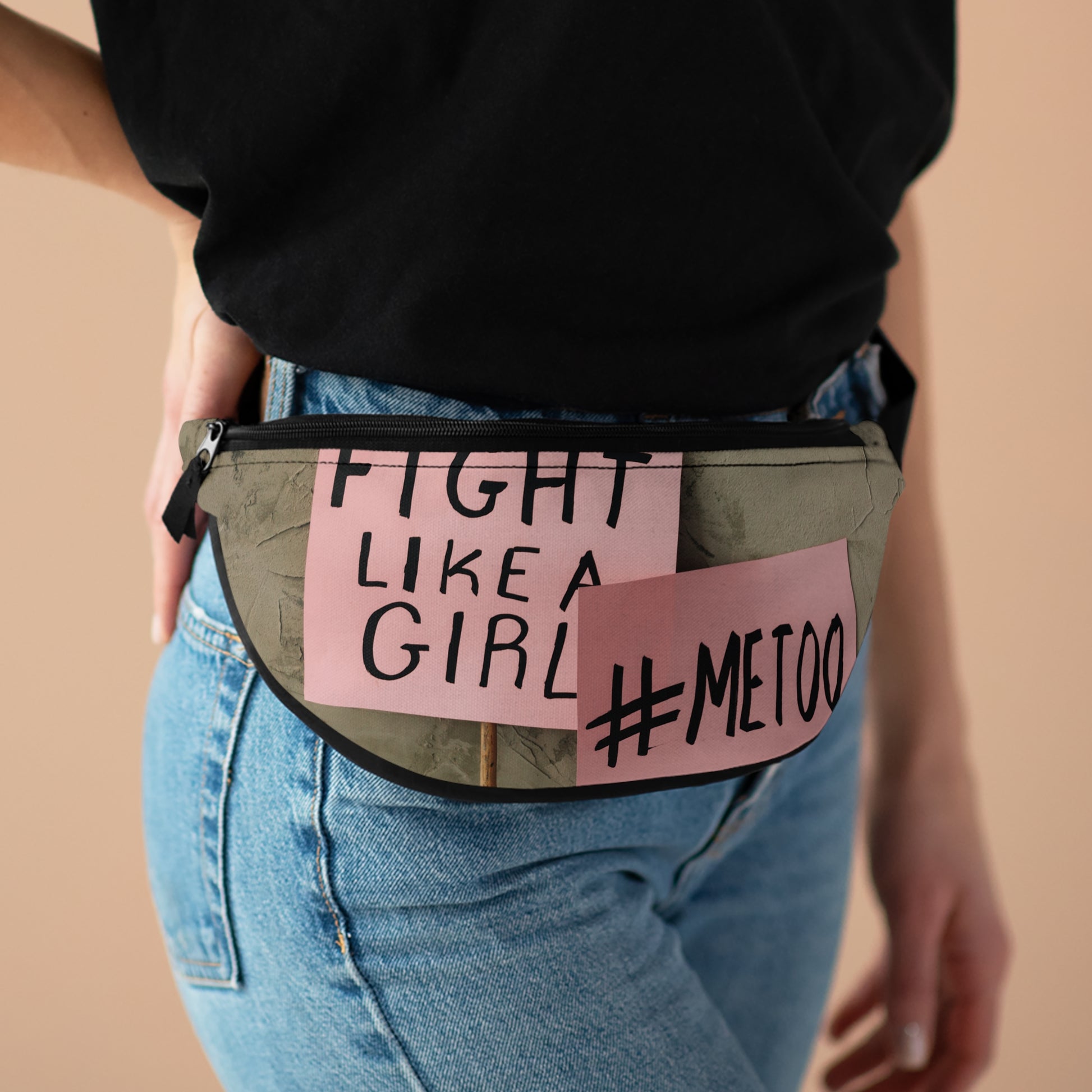 Fight Like a Girl Fanny Pack - Eccentricity Emporium LLC