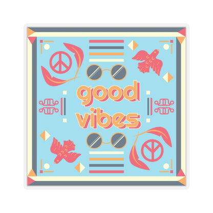 Good Vibes Kiss-Cut Stickers