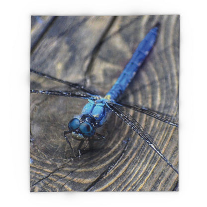 Dragonfly Arctic Fleece Blanket