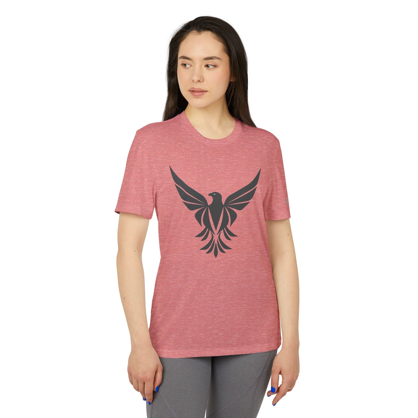 Black Eagle adidas® Unisex Sport T-shirt - Eccentricity Emporium LLC