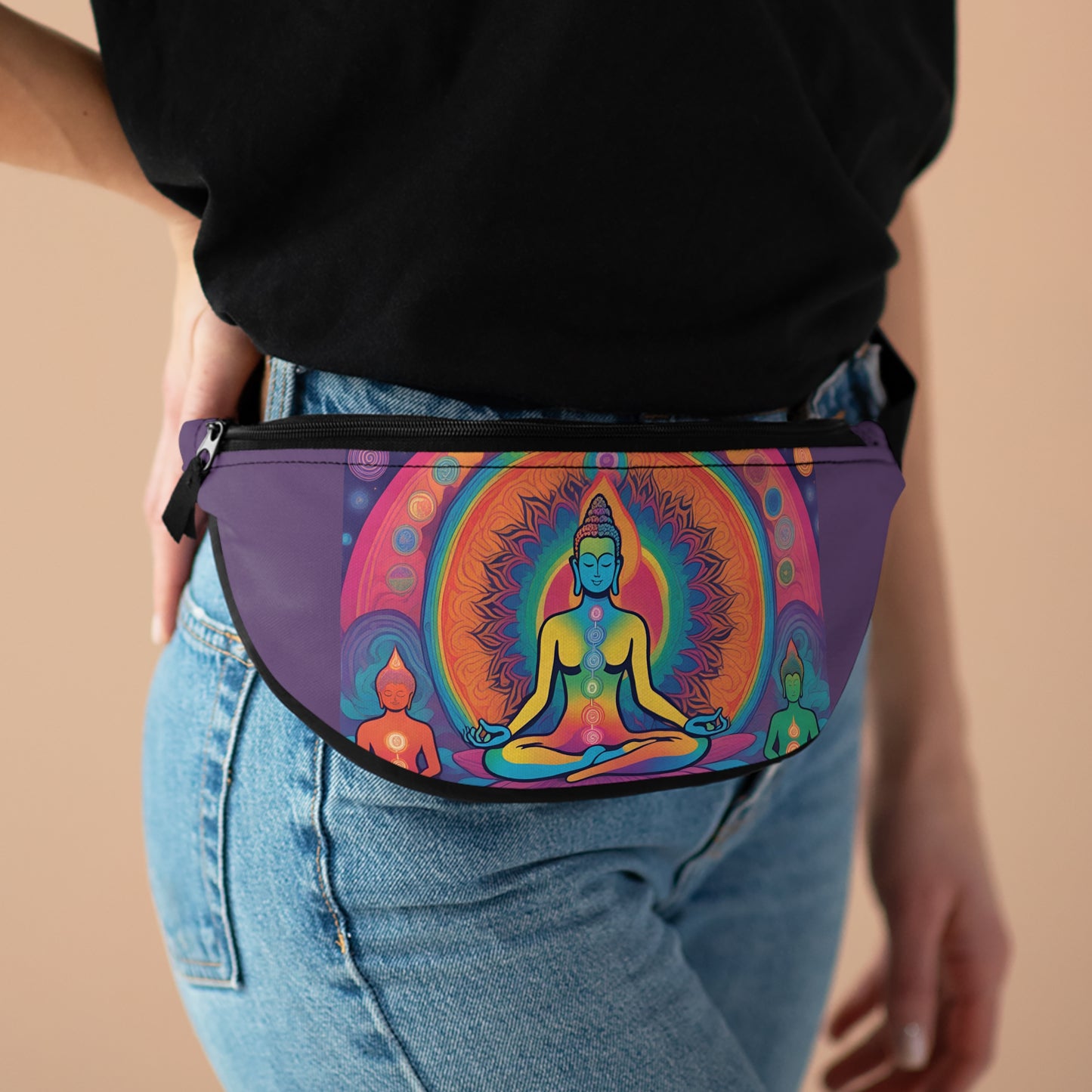 Yoga Buddha Fanny Pack - Eccentricity Emporium LLC