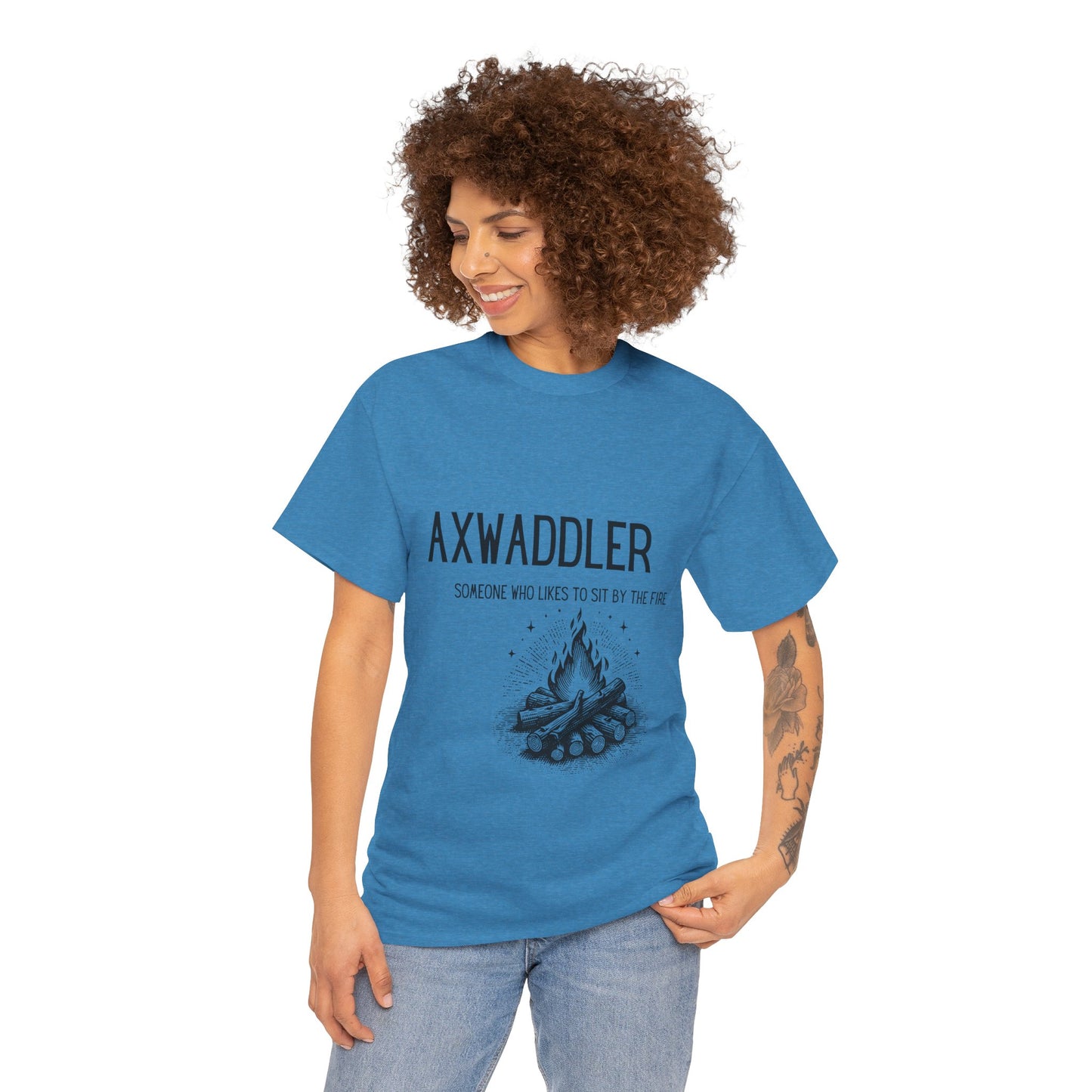 Axwaddler Unisex Heavy Cotton Tee - Odd Words and their Meanings