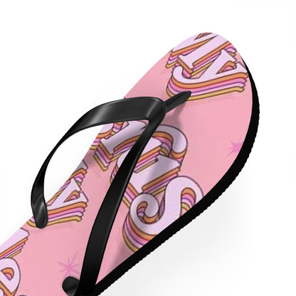 My Uterus My Rules Flip Flops - Eccentricity Emporium LLC