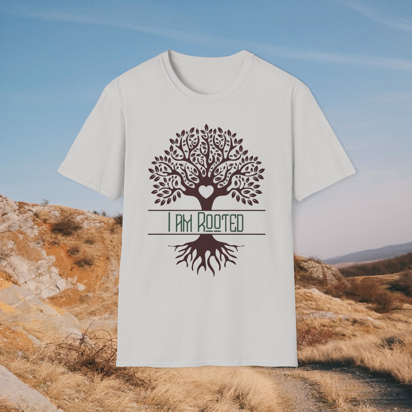 I Am Rooted – Botanical Affirmation Tee