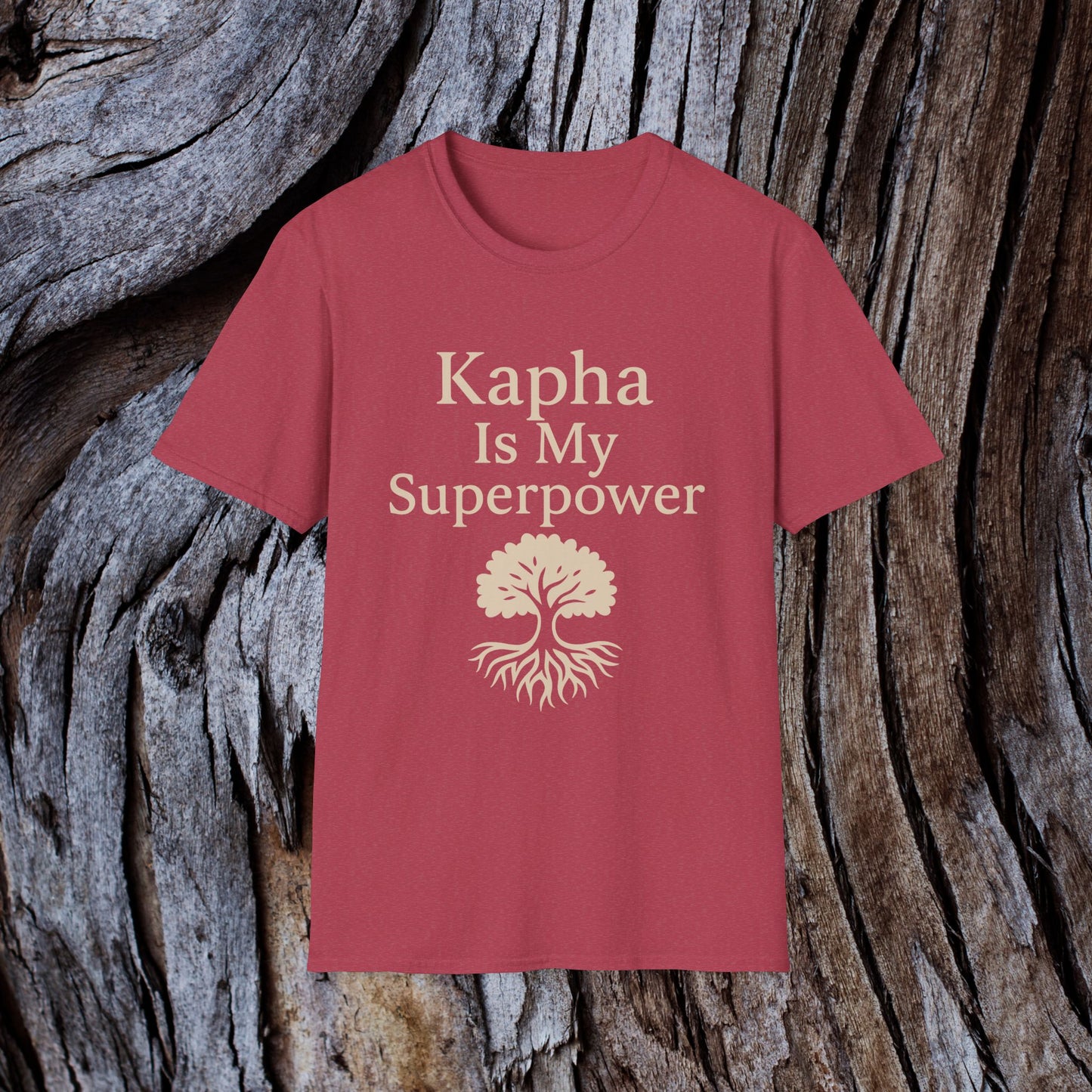 Kapha Is My Superpower – Grounded Elemental Tee