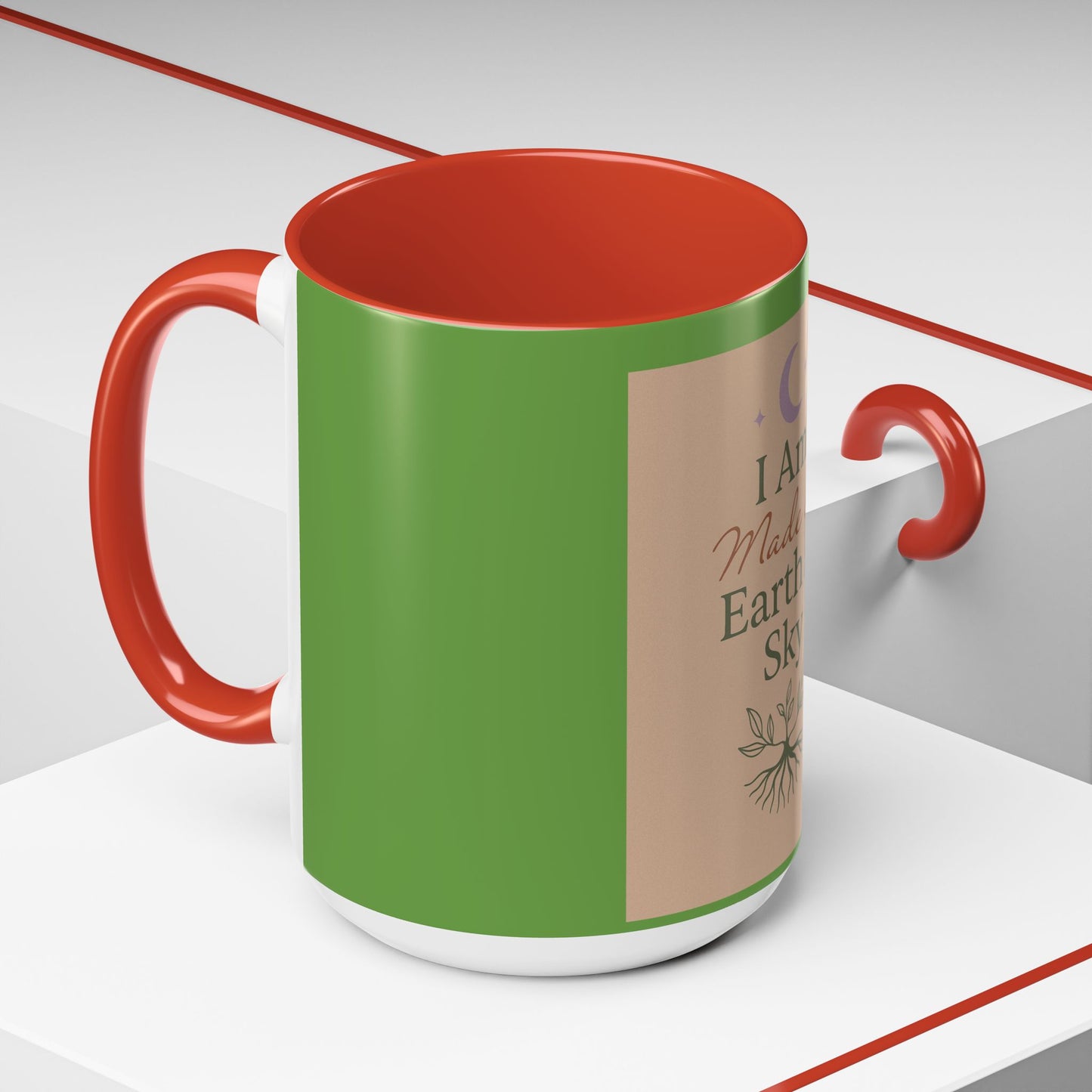 I Am Made of Earth & Sky – Ceramic Ritual Mug