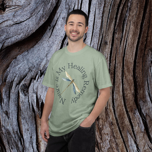 Nature Is My Medicine Tee – Herbalist Aesthetic & Earth Healing Graphic Shirt