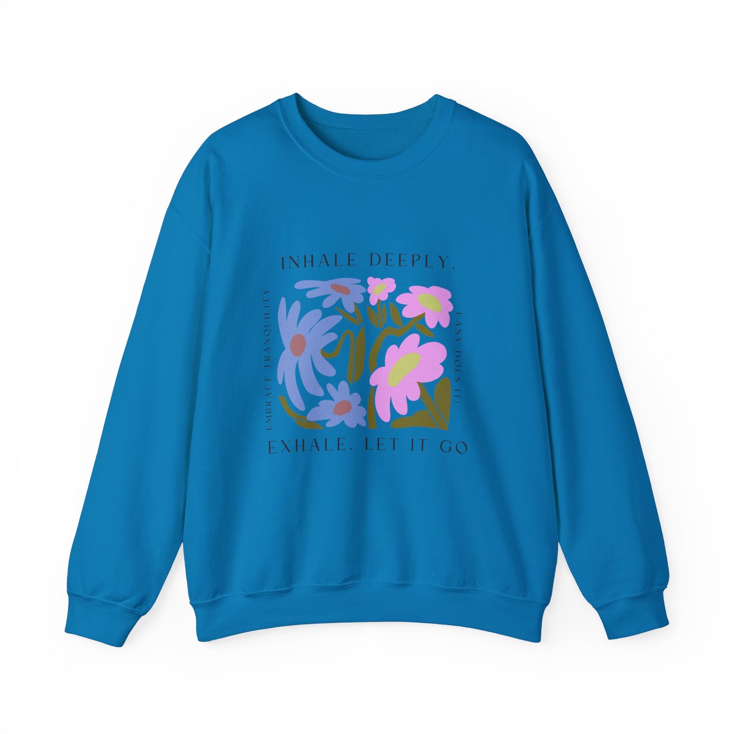 Inhale Deeply Unisex Heavy Blend™ Crewneck Sweatshirt