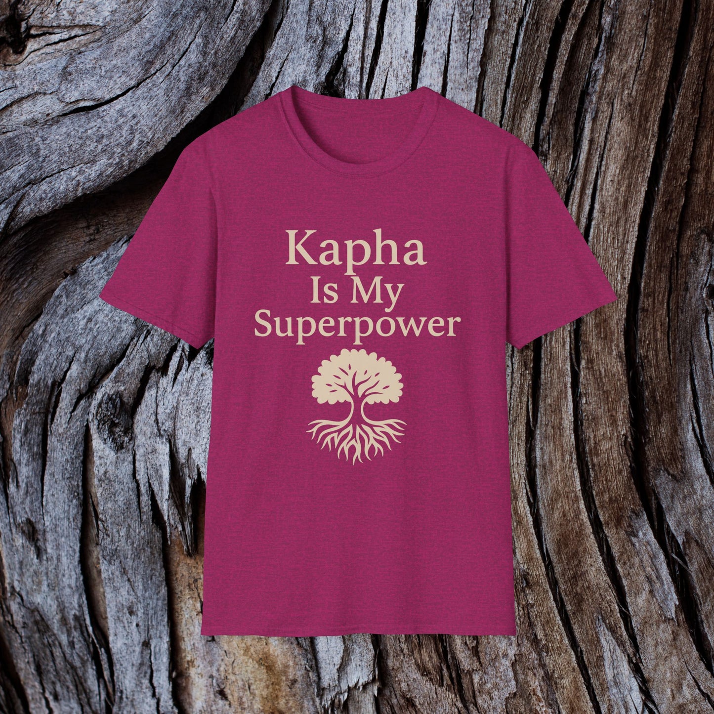 Kapha Is My Superpower – Grounded Elemental Tee