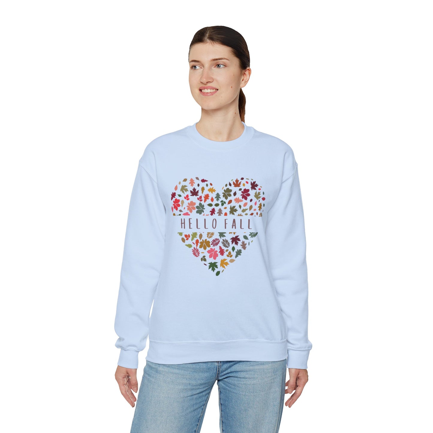 Happy Fall Unisex Heavy Blend™ Crewneck Sweatshirt