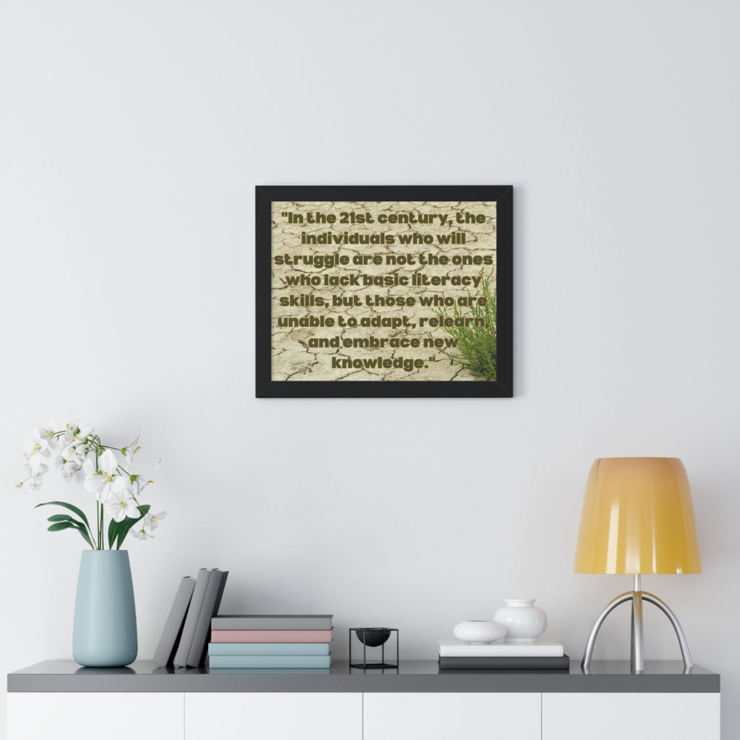 21st century Framed Horizontal Poster - Eccentricity Emporium LLC