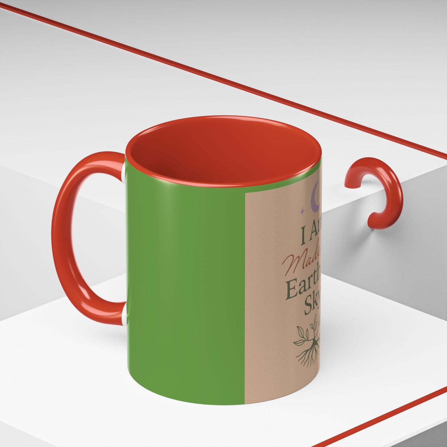 I Am Made of Earth & Sky – Ceramic Ritual Mug