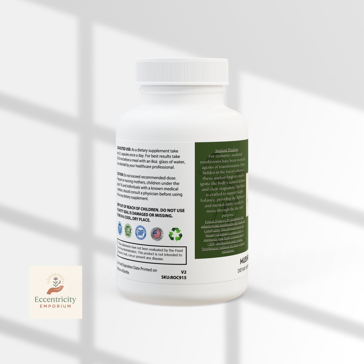 Mushroom Blend – Ancient Fungi for Vitality, Focus & Kapha Balance