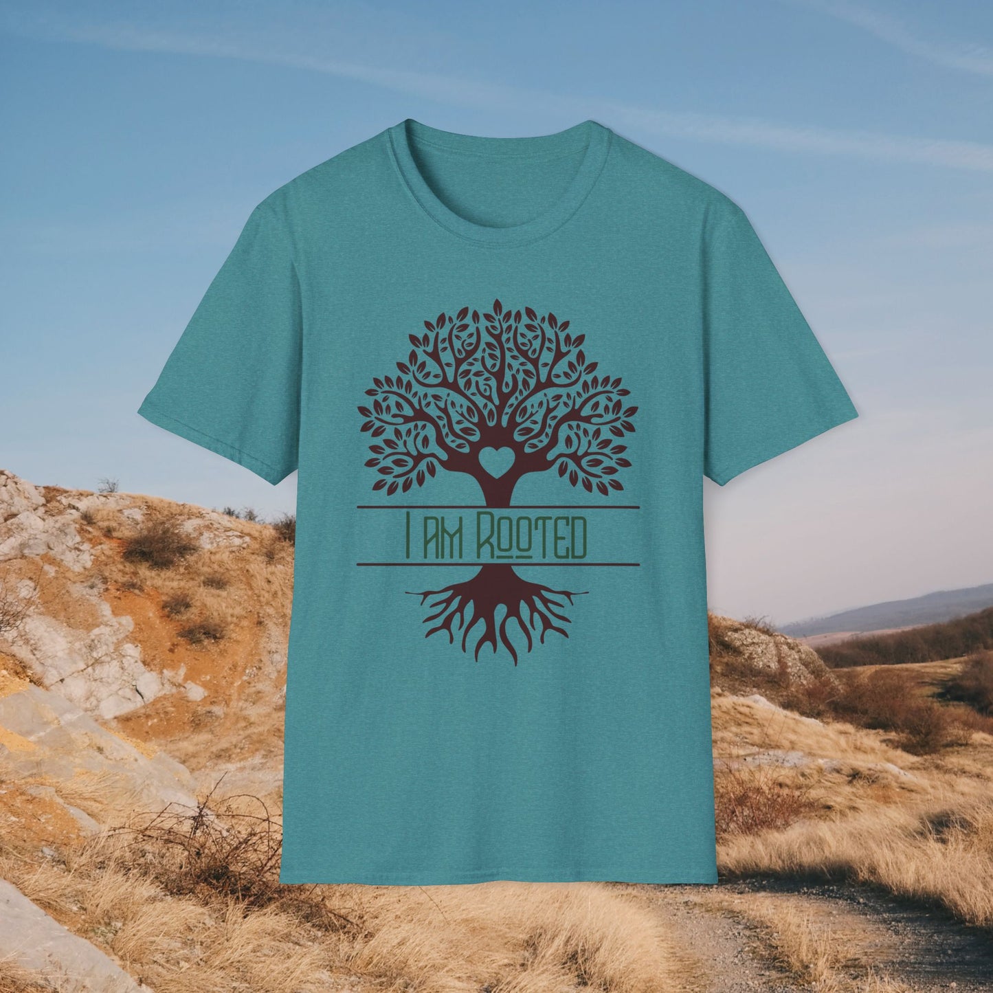 I Am Rooted – Botanical Affirmation Tee