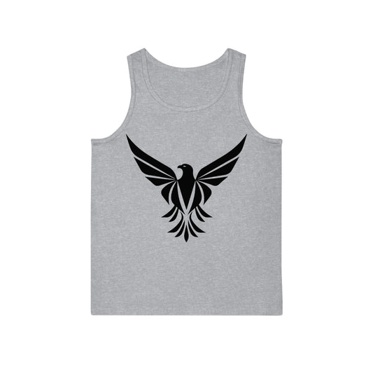 Black Eagle Unisex Softstyle™ Tank Top - Eccentricity Emporium LLC