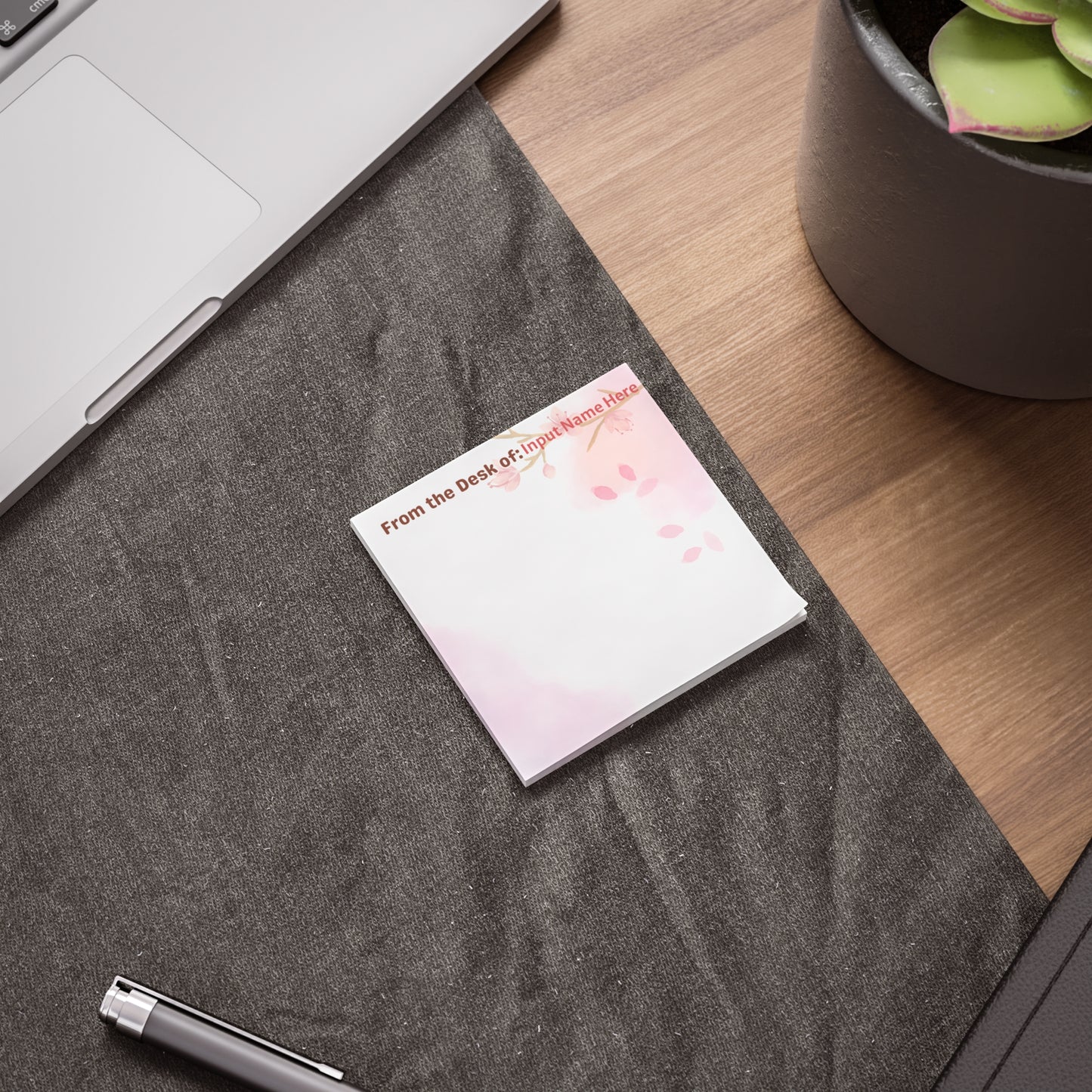 Personalized "Teach Love Inspire" Post-it® Notes - Custom Teacher Stationery - Desk Accessories