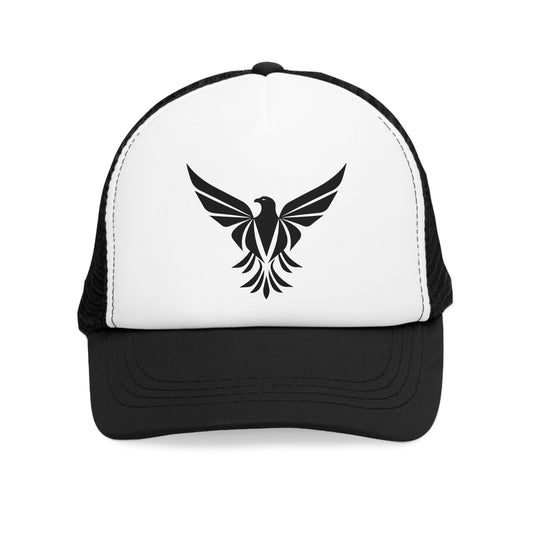 Black Eagle Mesh Cap for Men and Women - Fashion Accessory