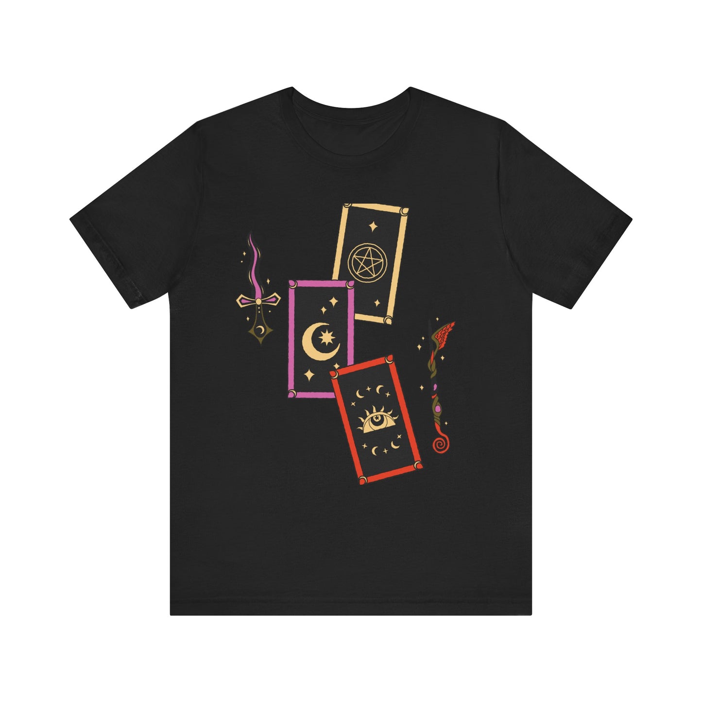 Tarot Card Short Sleeve T-Shirt