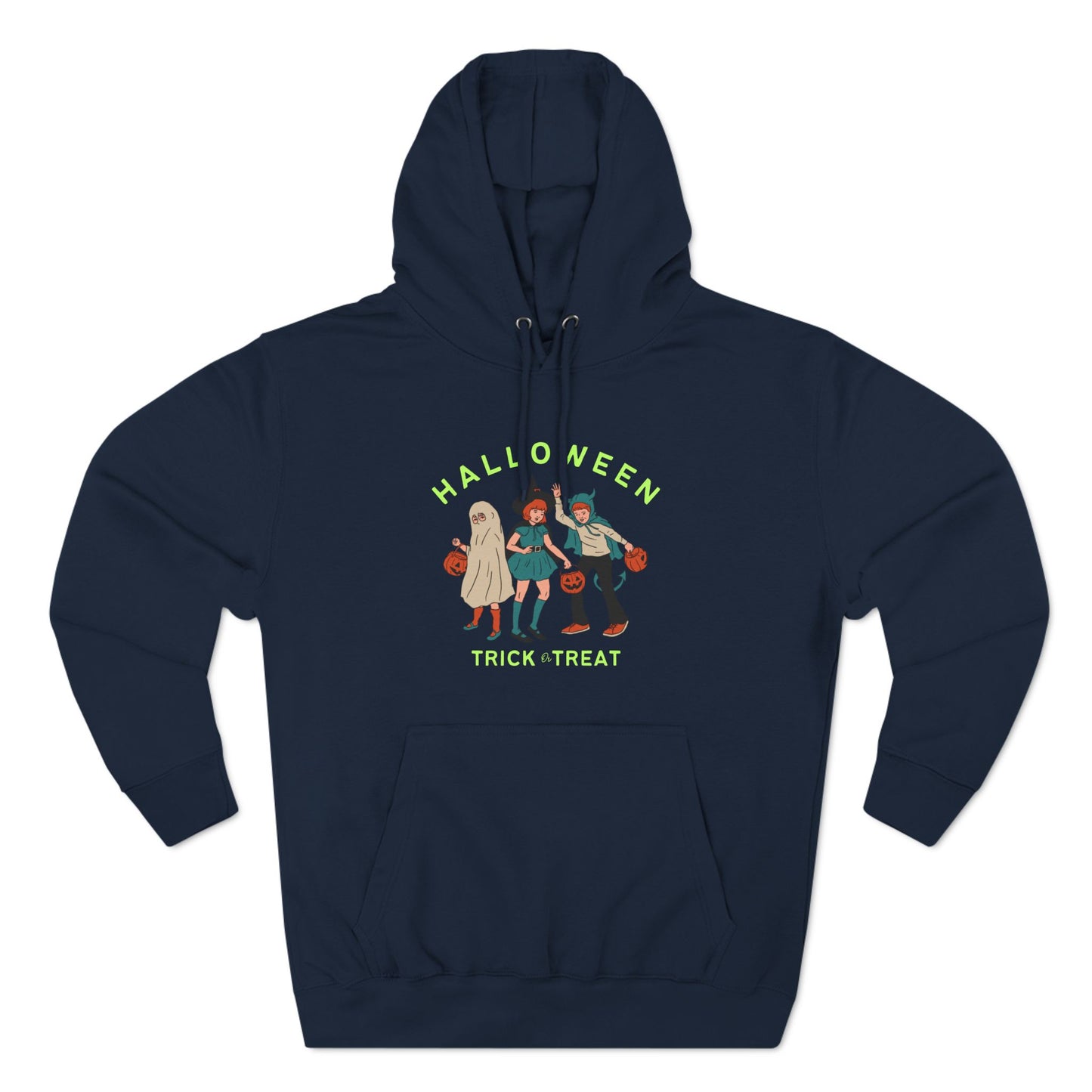 Halloween Three-Panel Fleece Hoodie