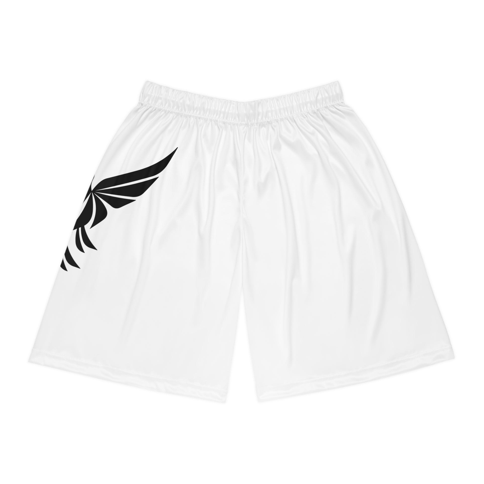 Black Eagle Basketball Shorts (AOP) - Eccentricity Emporium LLC