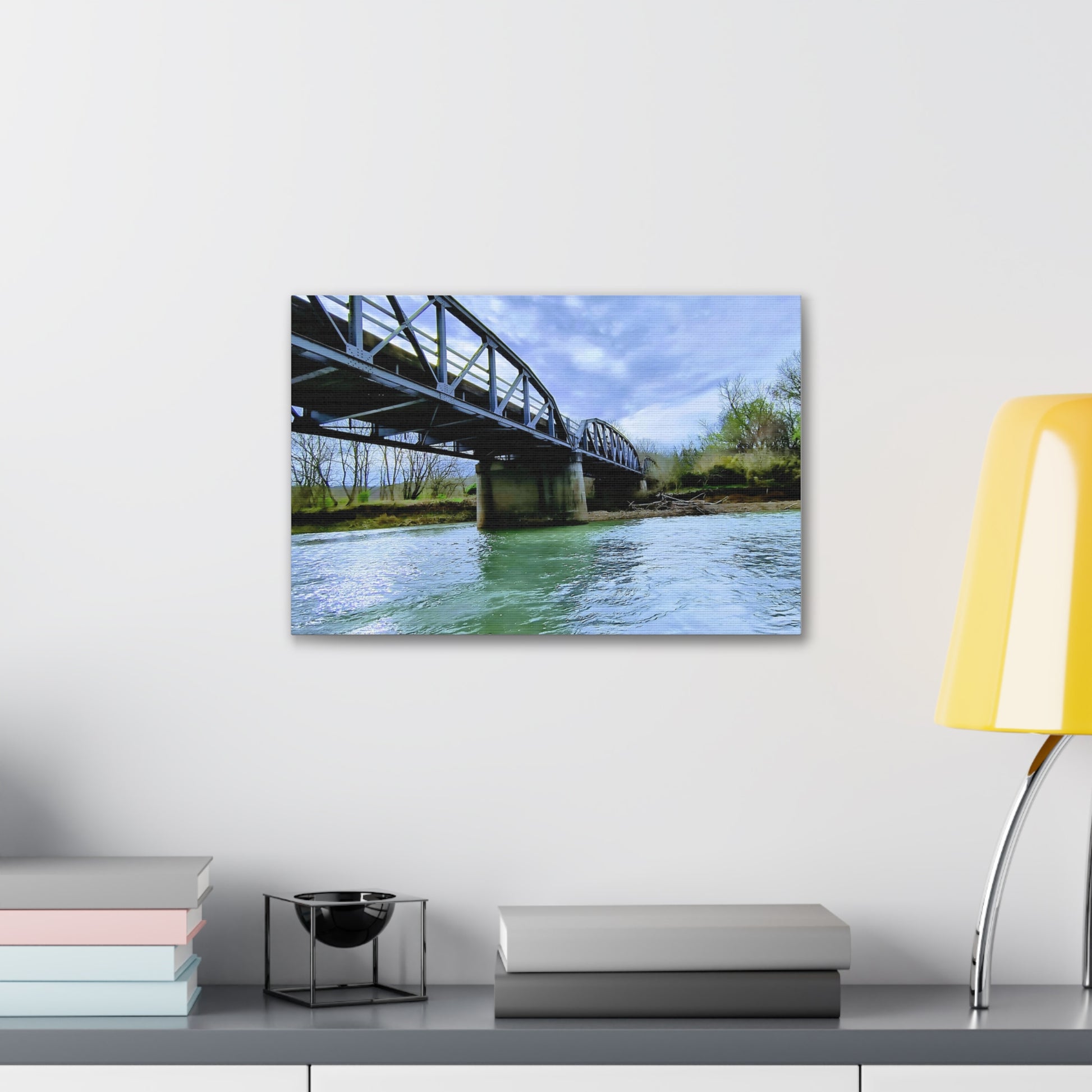 Old River Bridge Canvas Gallery Wraps - Eccentricity Emporium LLC