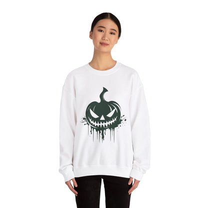 Scary Pumpkin List Unisex Heavy Blend™ Crewneck Sweatshirt