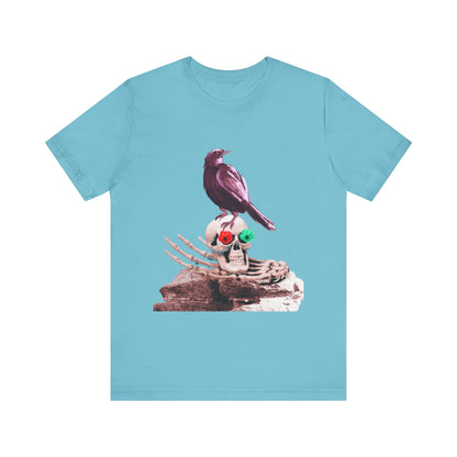 Crow and Skull Short Sleeve T-Shirt