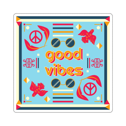 Good Vibes Kiss-Cut Stickers