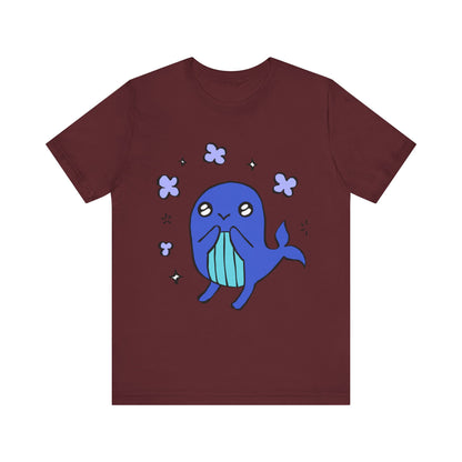 Lovey Dovey Whale Short Sleeve Tee