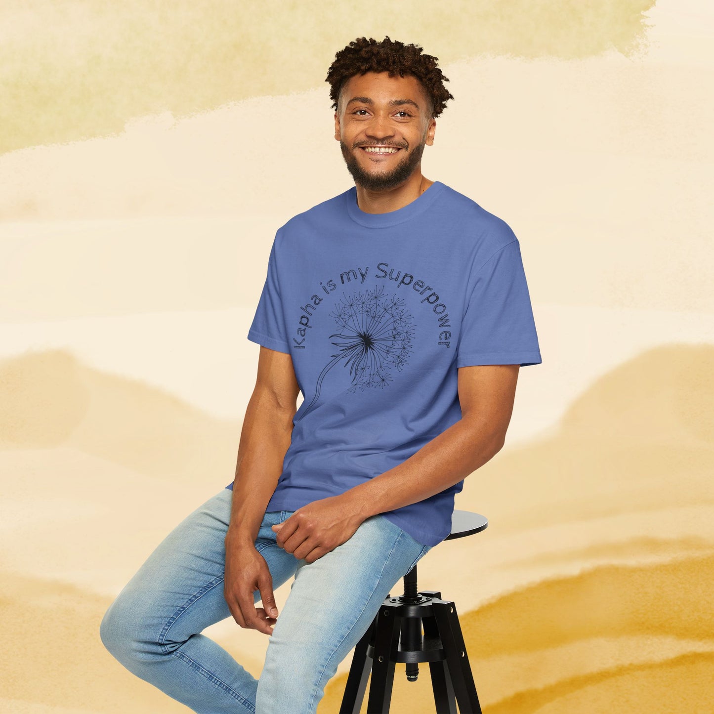 Kapha Is My Superpower – Grounded Elemental Tee