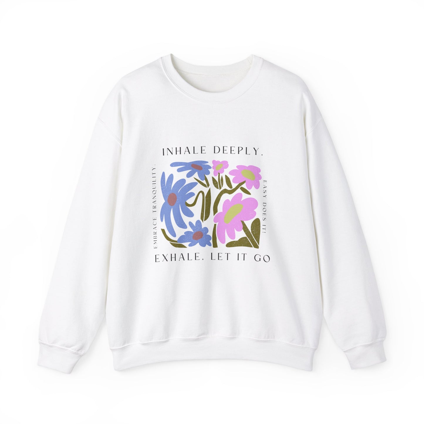 Inhale Deeply Unisex Heavy Blend™ Crewneck Sweatshirt