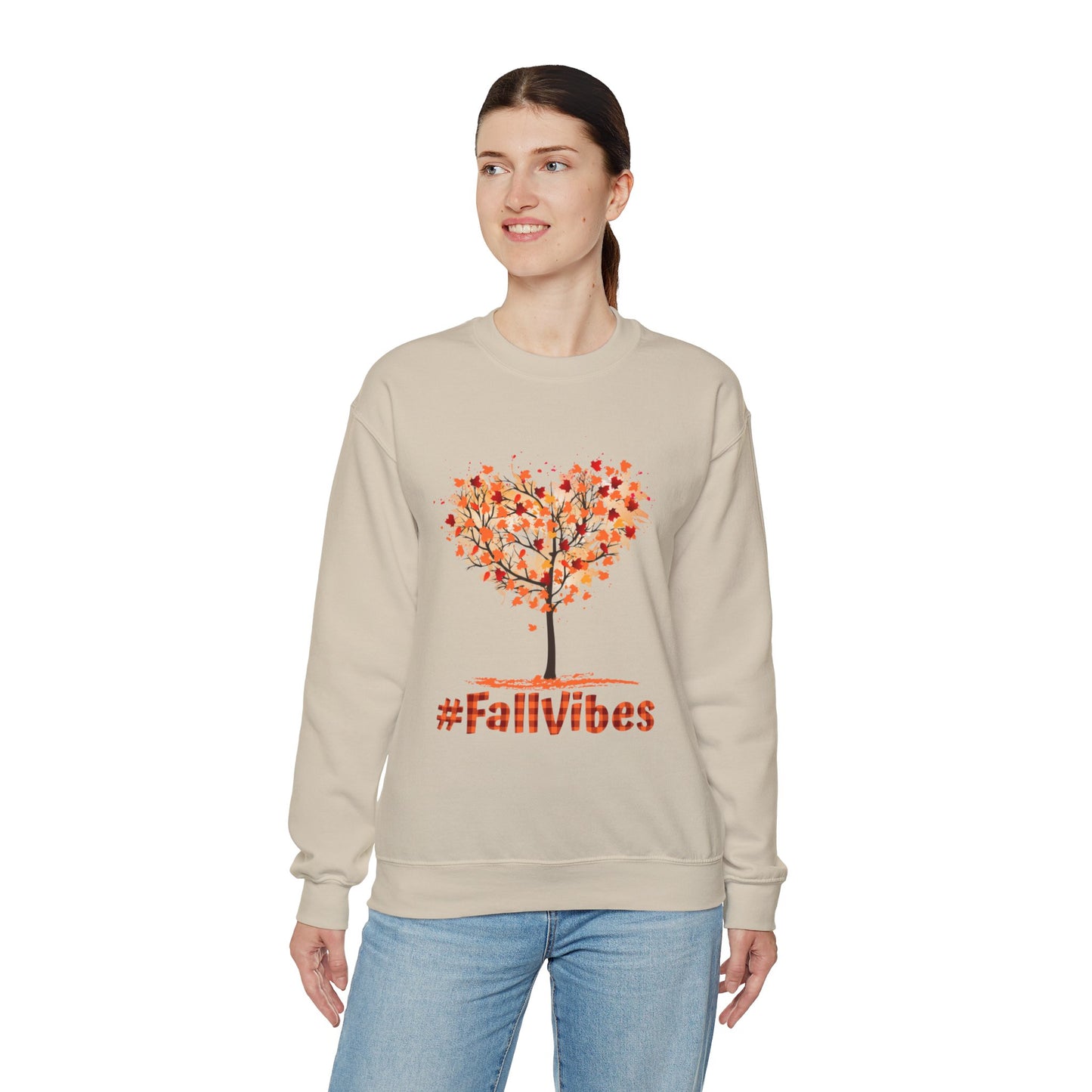 Fall Vibes Unisex Heavy Blend™ Crewneck Sweatshirt
