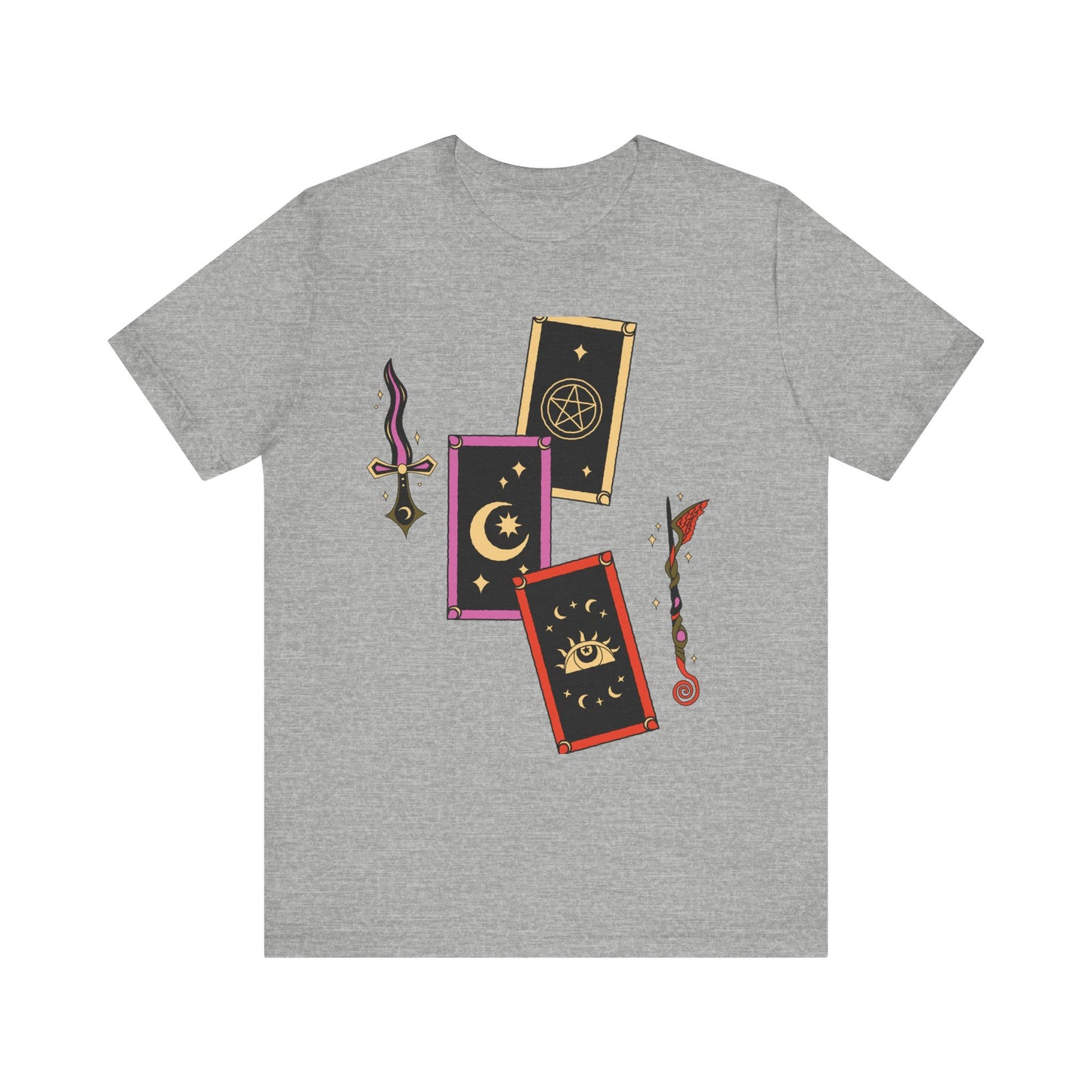 Tarot Card Short Sleeve T-Shirt