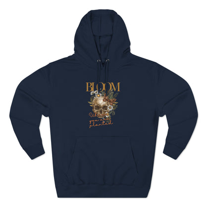 Bloom Three-Panel Fleece Hoodie