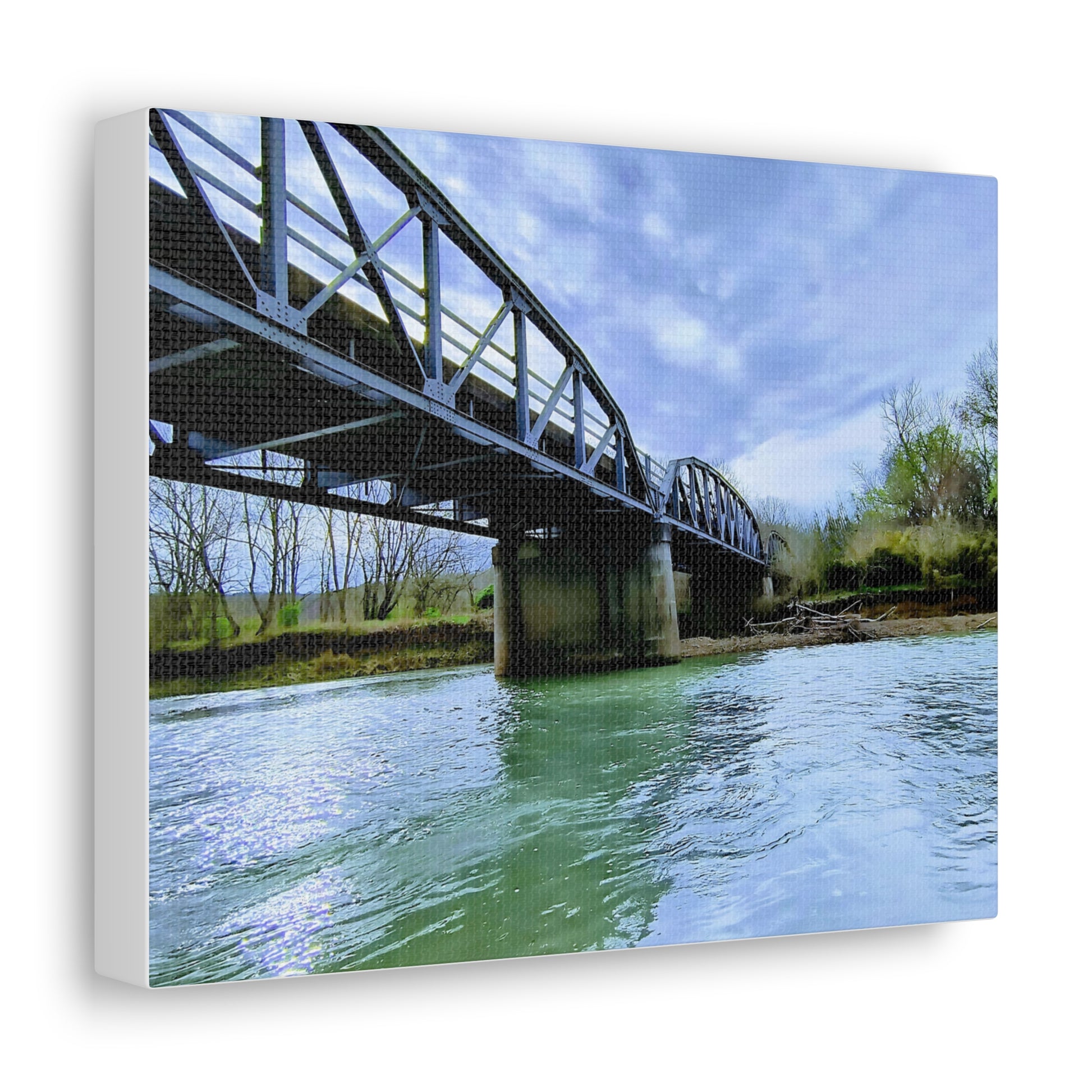 Old River Bridge Canvas Gallery Wraps - Eccentricity Emporium LLC